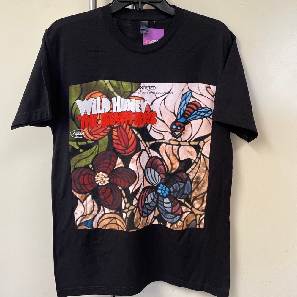 The Beach Boys Wild Honey 2017 World Concert Tour T-Shirt Medium Double Sided